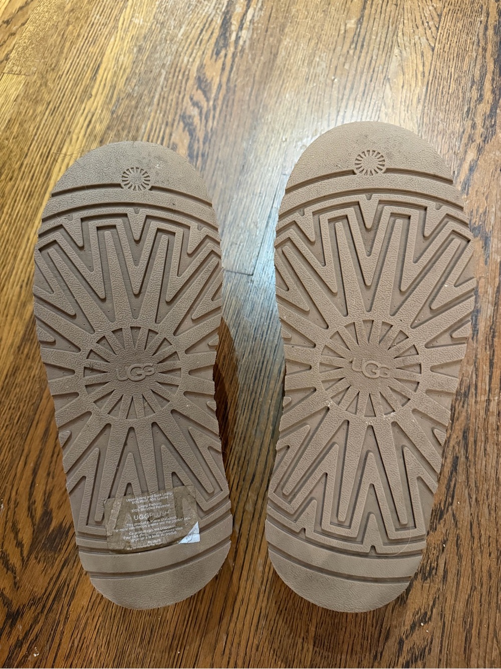 UGG Chestnut Tasman II Suede Slip-Ons with Red Accent Trim, 9 - Picture 12 of 13